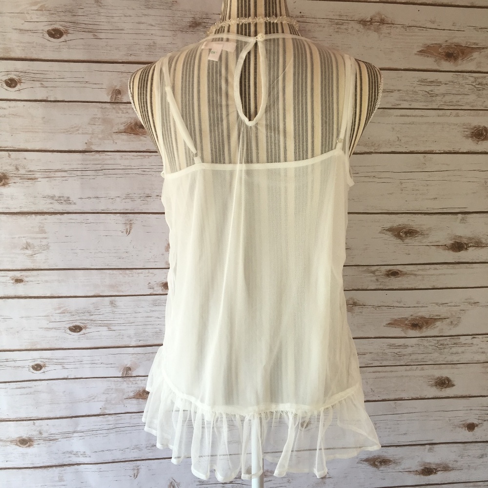 NWT LC Lauren Conrad Sleeveless Top Size S - Picture 3 of 9